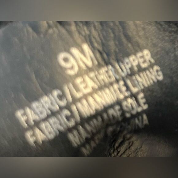 Gianni Bini plaid fabric/leather upper platform side zip women’s boots 9M - Picture 6 of 8